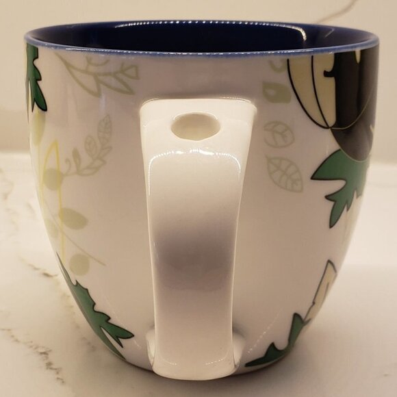 Mug Love Much Grandfather Love 2 Piece Coffee Mug Set Porcelain leaves - Picture 3 of 8